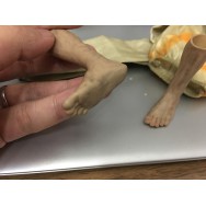 OneSixthKit 1/6 Scale pair of Bare feet